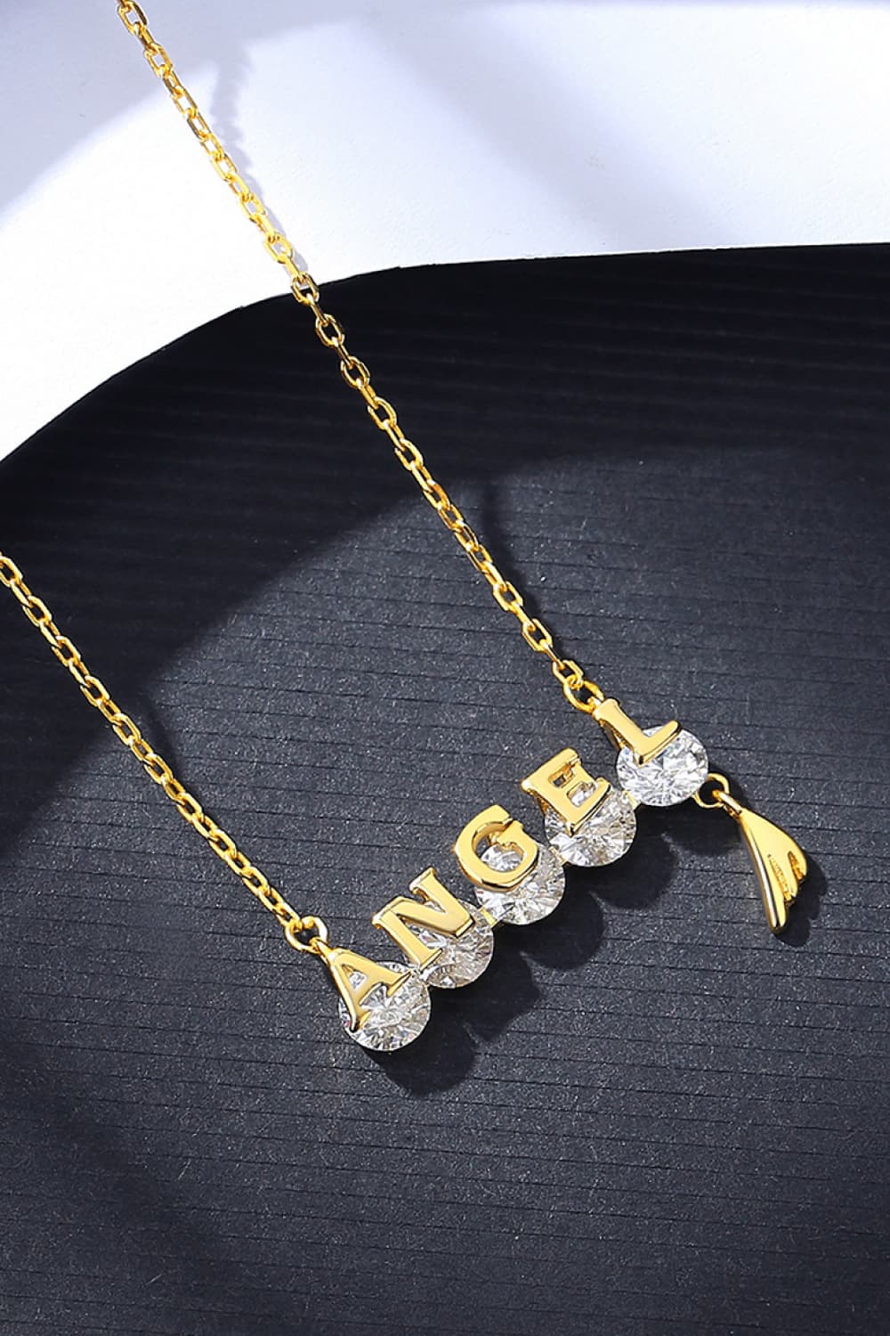 ANGEL Zircon 925 Sterling Silver Necklace - #WestTrend#